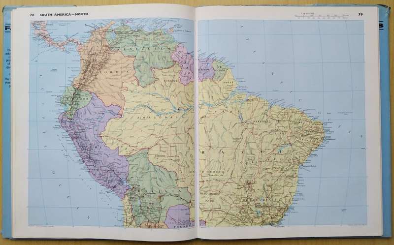 Book-1989-Family Atlas of The World/144pages.
