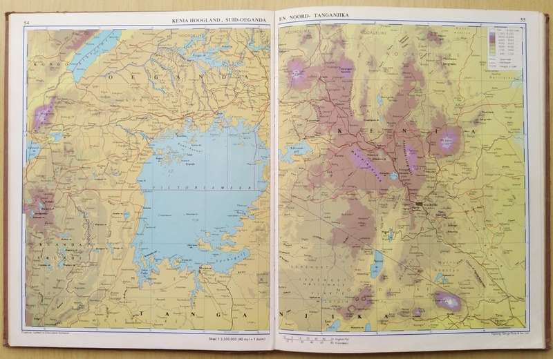 Book-1960-Maskew Miller`s Kollege-Atlas vir Suidelike Afrika/George Philip & Son/168pages.