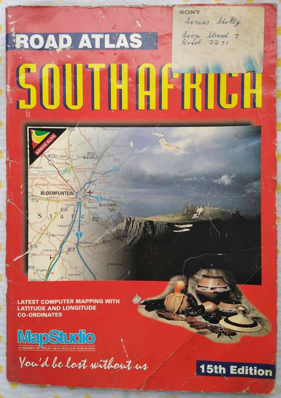 Book-Road Atlas South Africa/15th Edition/72pages