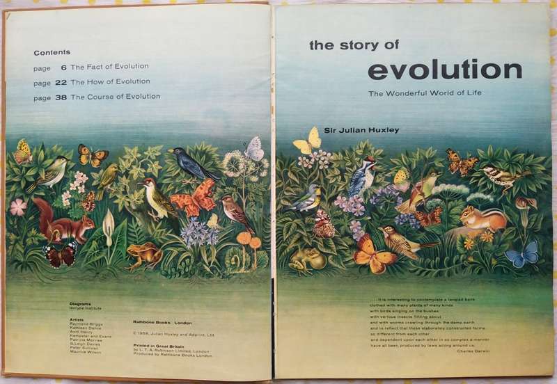 Book-1958-The Story of Evolution-Sir Julian Huxley/69pages.