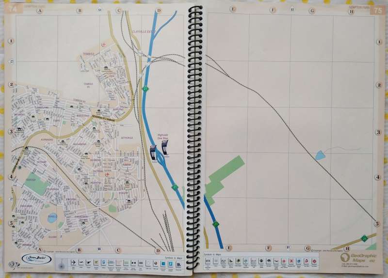 Book-2002-Street Atlas Gauteng North/133pages