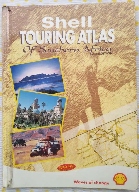 Book-Shell Touring Atlas of Southern Africa/2nd Edition/116pages
