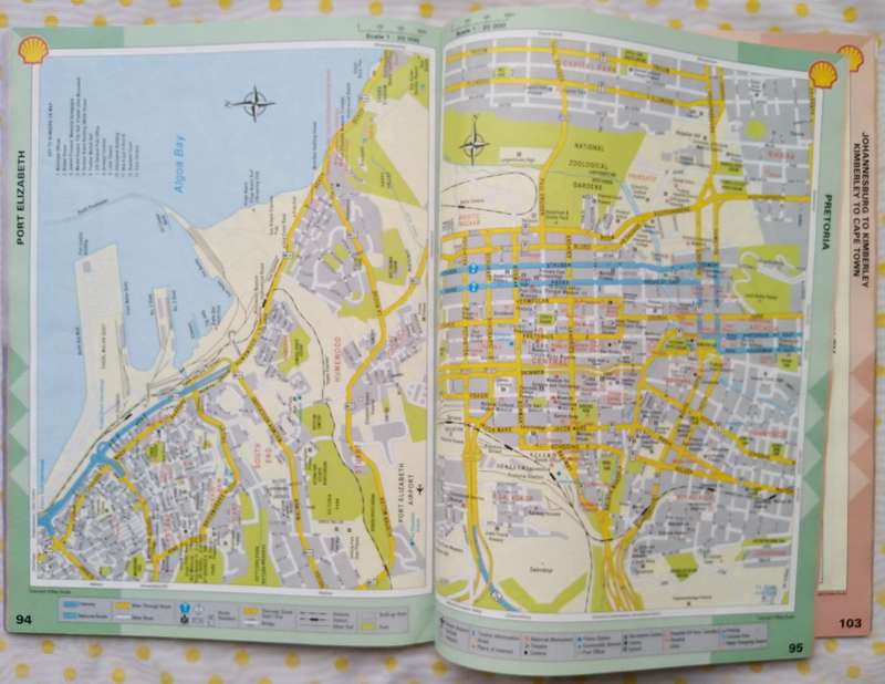 Book-Shell Touring Atlas of Southern Africa/2nd Edition/116pages