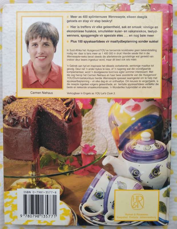 Book-1996-Huisgenoot Wenresepte 6/Carmen Niehaus/192pages.