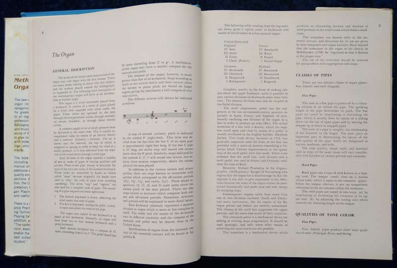 Book-1979-Method of Organ Playing/Harold Cleason/Sixth Edition/308pages.