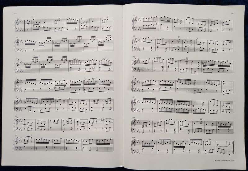 Book-Sechs Leichte Sonaten/Johann Christoph Friedrich Bach/Klaviermusik Der Vorklassik.