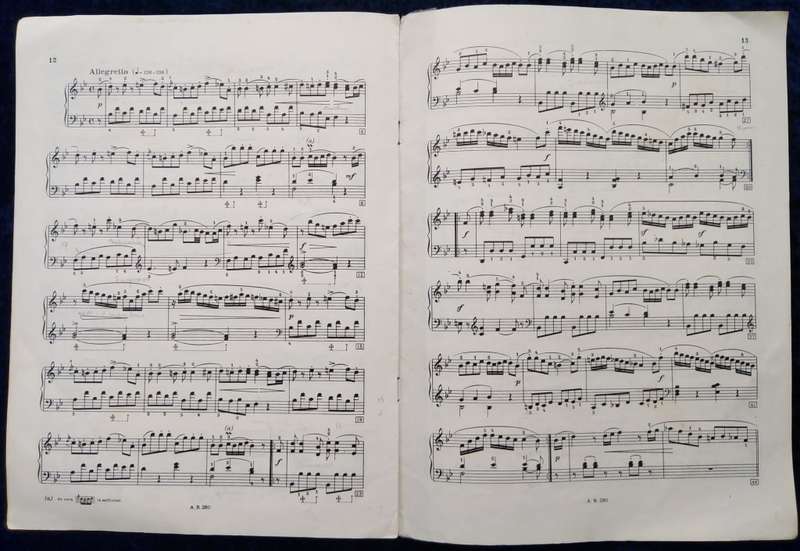 Book-Mozart Sonatas and Miscellaneous Pieces for Pianoforte/Revised and Edited by York Bowen.