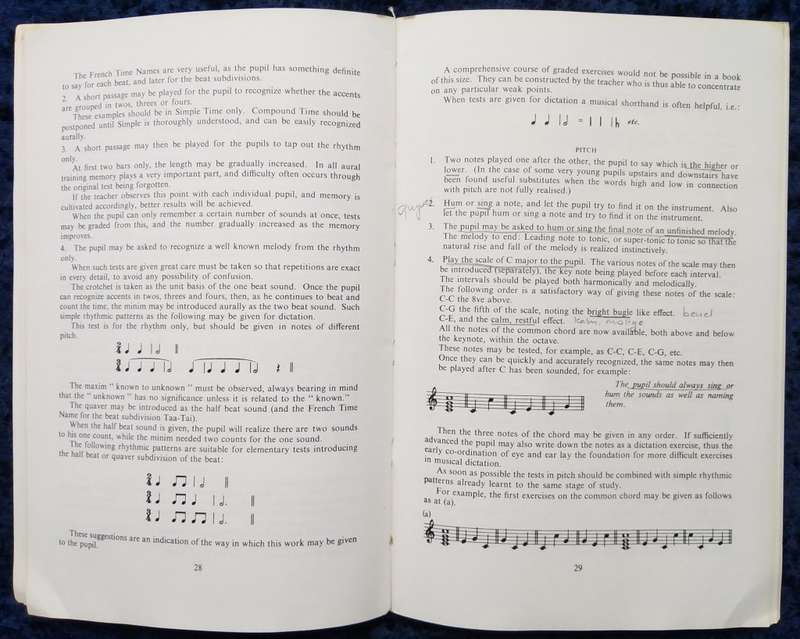 Book-Principles of Teaching As applied to music by Enid Langley
