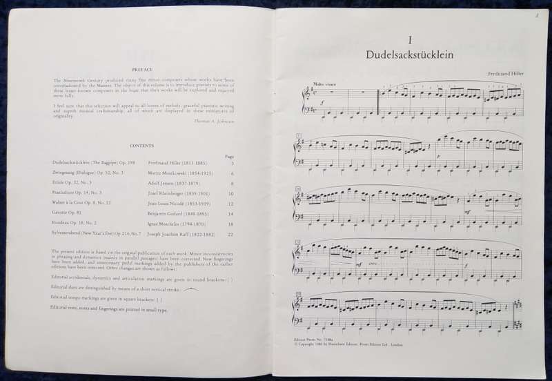Book-Edition Peters/No 7188a/The Romantic Pianist Volume 1 (Thomas A. Johnson)