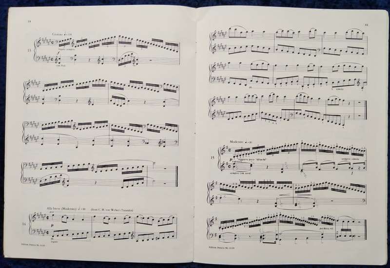 Book-Edition Peters/No 6139/Soulima Stravinsky/The Art of Scales/24 Preludes for Piano.