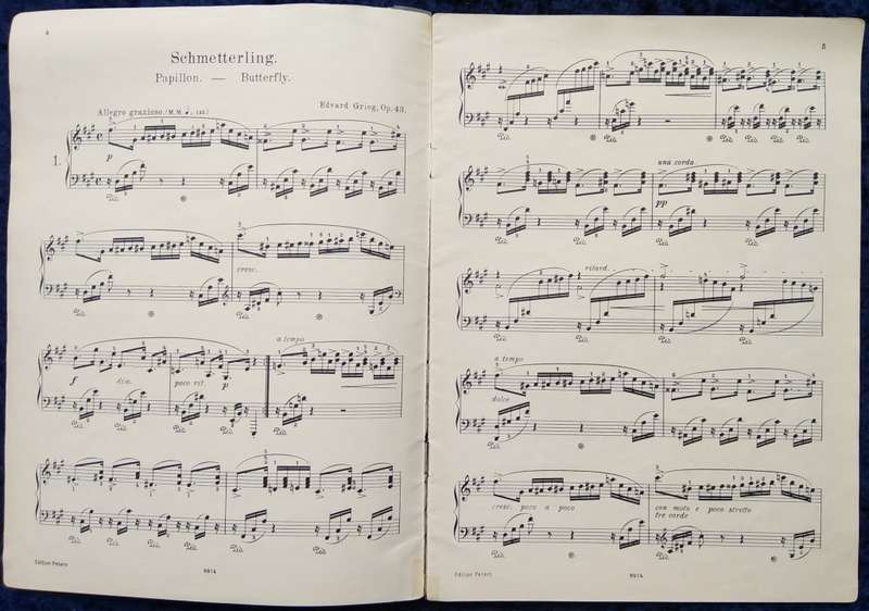 Book-C.F.Peters/Lyrische Stucke III/Piano Solo