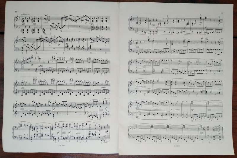 Book-Beethoven Sonatas for Pianoforte
