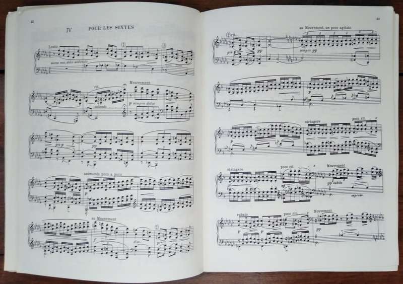 Book-Claude Debussy Douze Etudes Complete Pour Piano Seul /Edition Originale