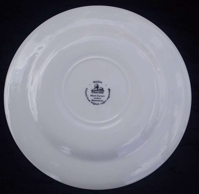 Collectable Plate-Wildlife Churchill-Myott Factory Archive Illustrations-Phasiana
