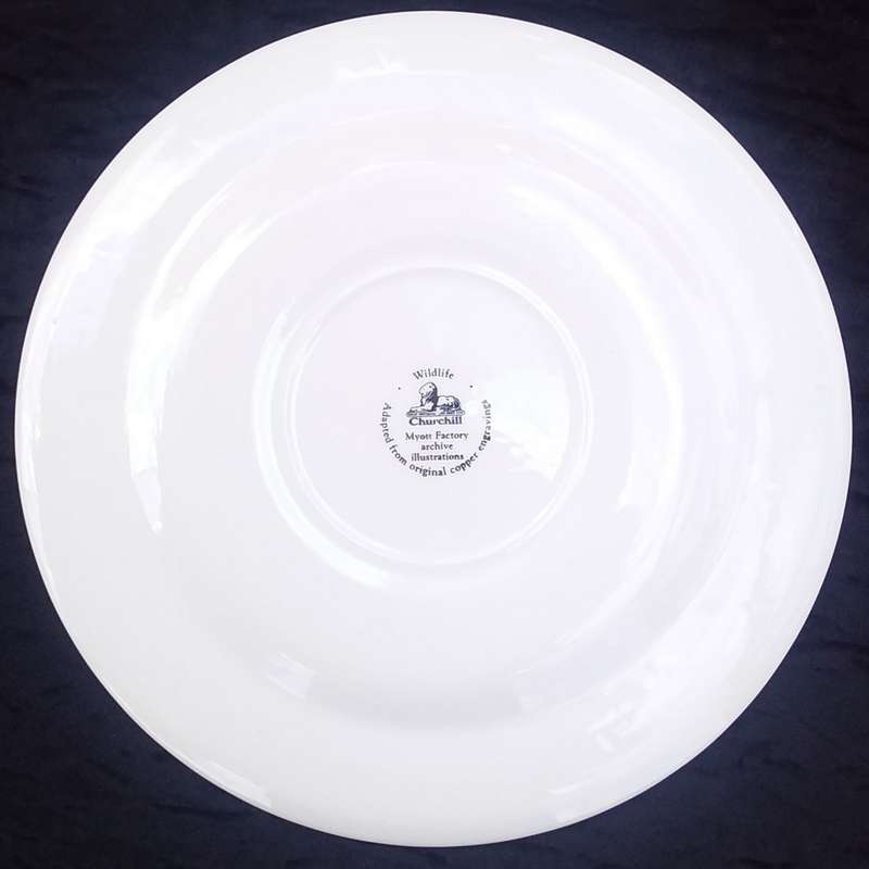 Collectable Plate-Wildlife Churchill-Myott Factory Archive Illustrations-Meleagridiana