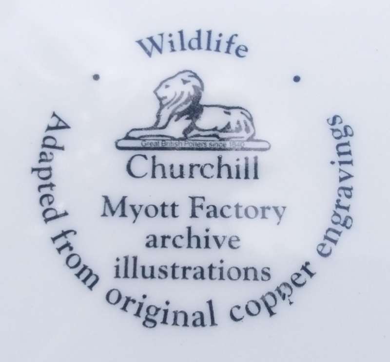 Collectable Plate-Wildlife Churchill-Myott Factory Archive Illustrations-Anas Platyrhynchos