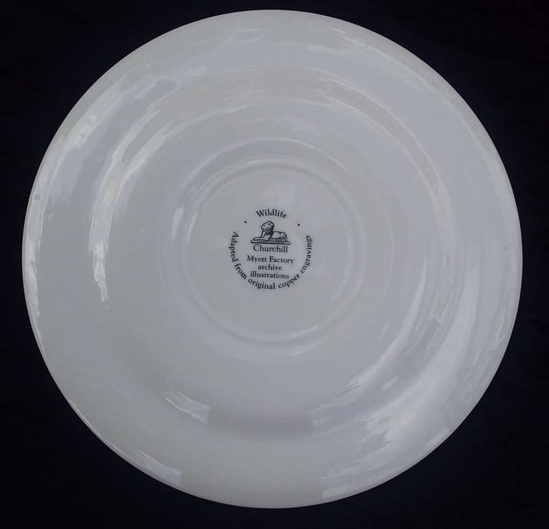 Collectable Plate-Wildlife Churchill-Myott Factory Archive Illustrations-Anas Platyrhynchos