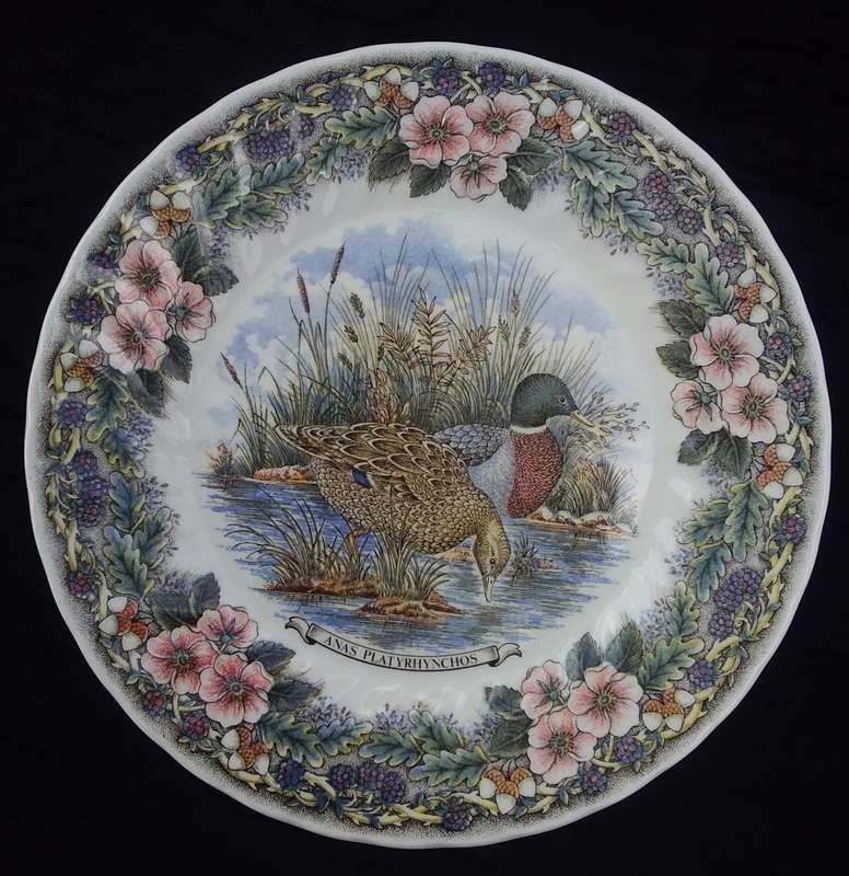 Collectable Plate-Wildlife Churchill-Myott Factory Archive Illustrations-Anas Platyrhynchos