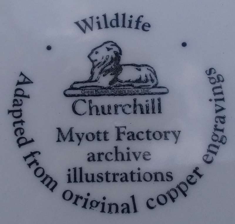 Collectable Plate-Wildlife Churchill-Myott Factory Archive Illustrations-Anas Platyrhynchos