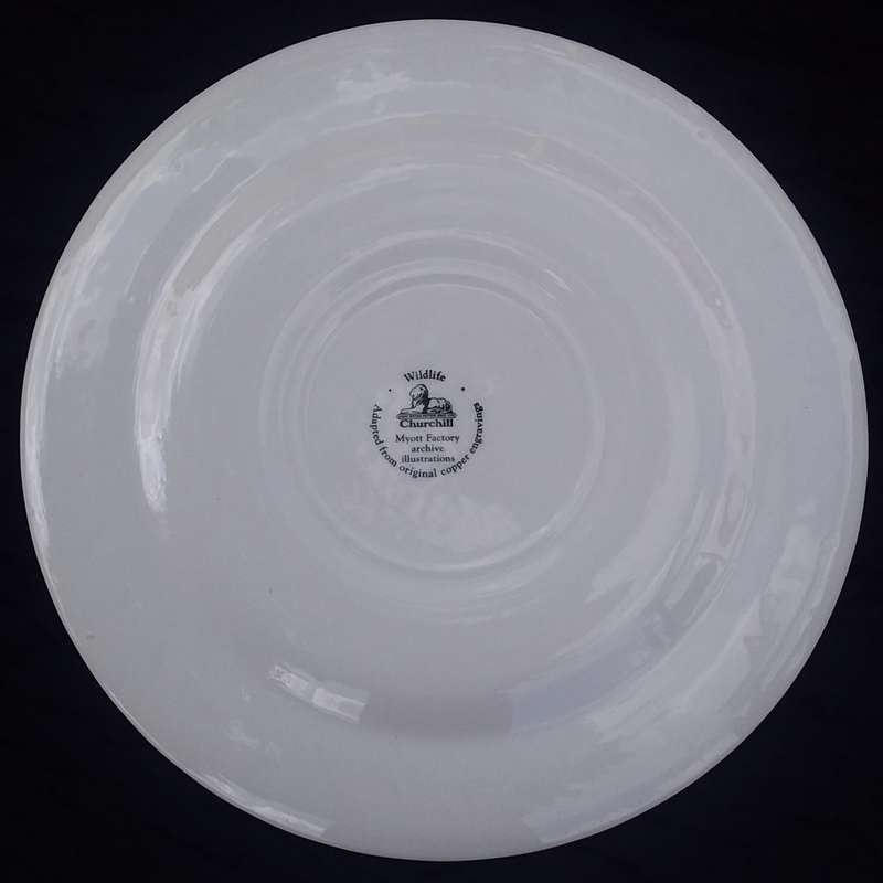 Collectable Plate-Wildlife Churchill-Myott Factory Archive Illustrations-Anas Platyrhynchos