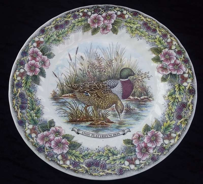 Collectable Plate-Wildlife Churchill-Myott Factory Archive Illustrations-Anas Platyrhynchos