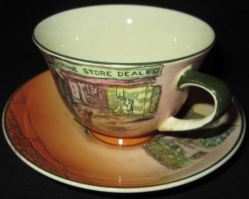 Collectable-Royal Doulton Teacup & Saucer-Mr Micawber-Good Condition