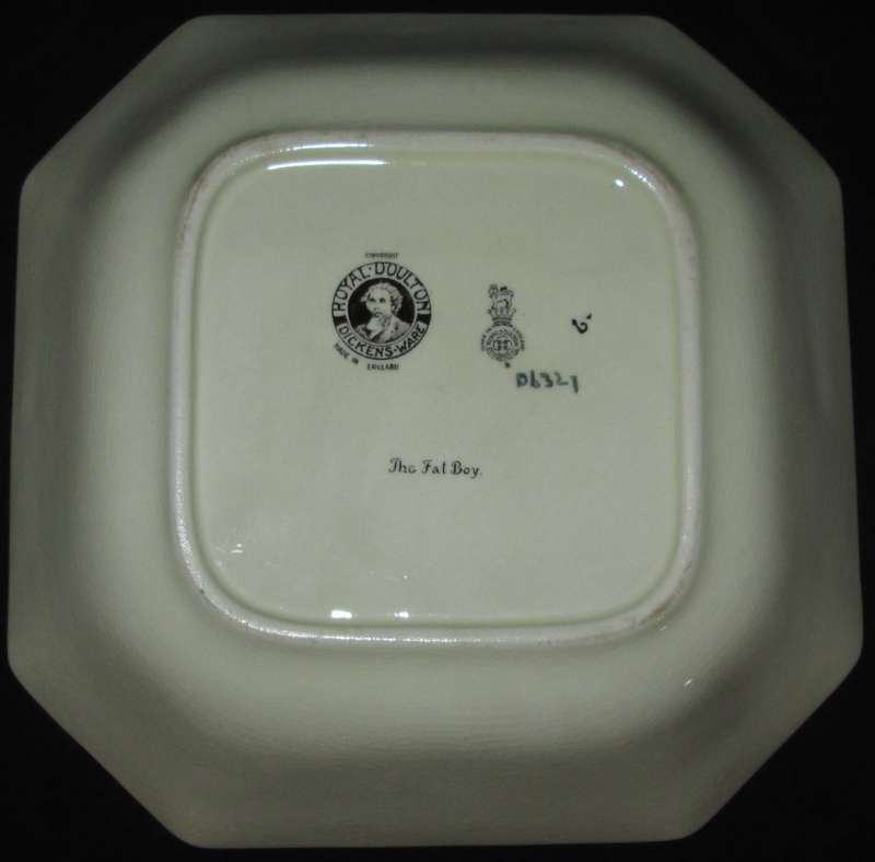 Collectable-Royal Doulton-Bowl-Dickens Ware-The Fat Boy-Good Condition