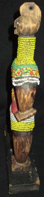 Collectable Hand-crafted African Decor-Ndebele Doll 33cm tall