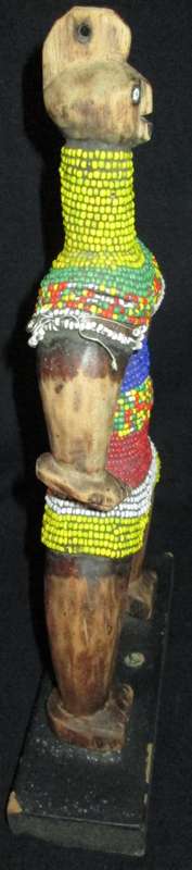Collectable Hand-crafted African Decor-Ndebele Doll 33cm tall