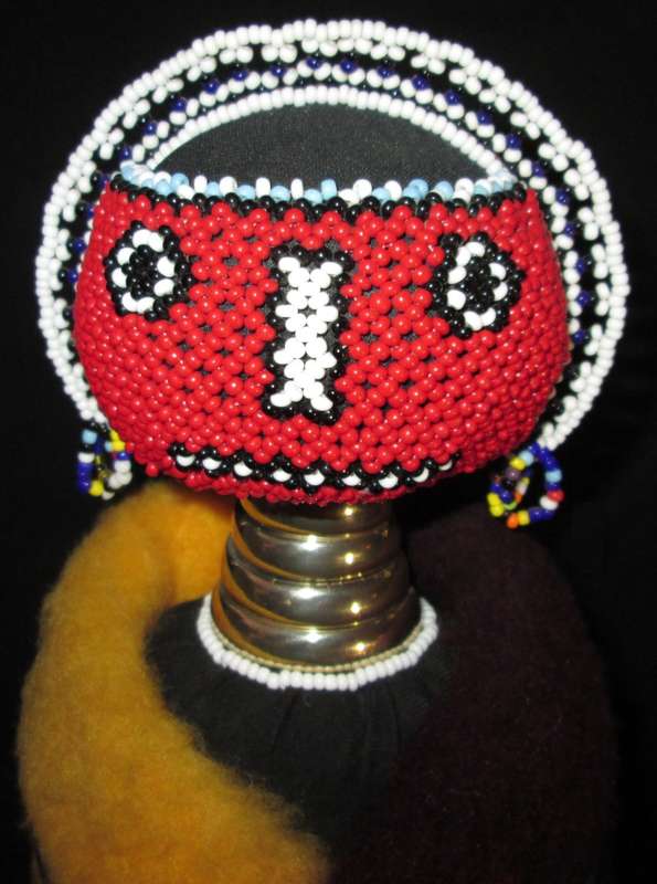 Collectable Hand-crafted African Decor-Ndebele Doll