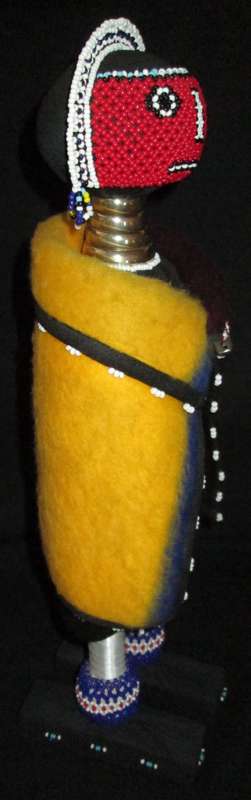 Collectable Hand-crafted African Decor-Ndebele Doll