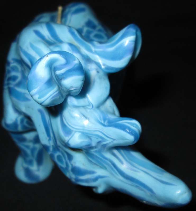 Collectable Hand-Made African Candles from Swaziland-Rhino Candle