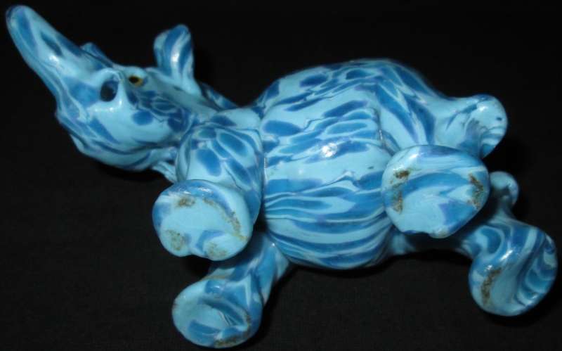 Collectable Hand-Made African Candles from Swaziland-Rhino Candle