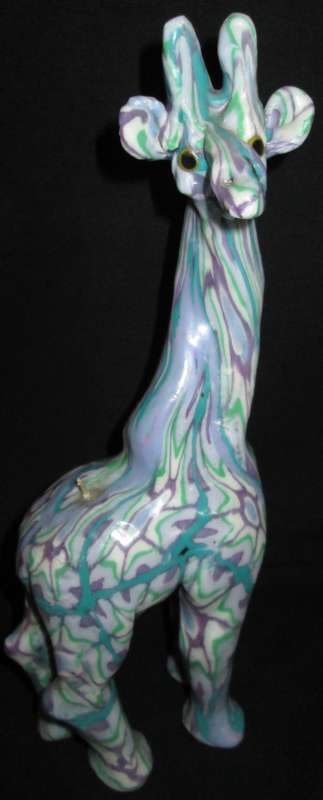 Collectable Hand-Made African Candles from Swaziland-Giraffe Candle