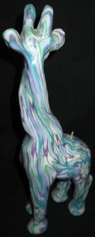Collectable Hand-Made African Candles from Swaziland-Giraffe Candle