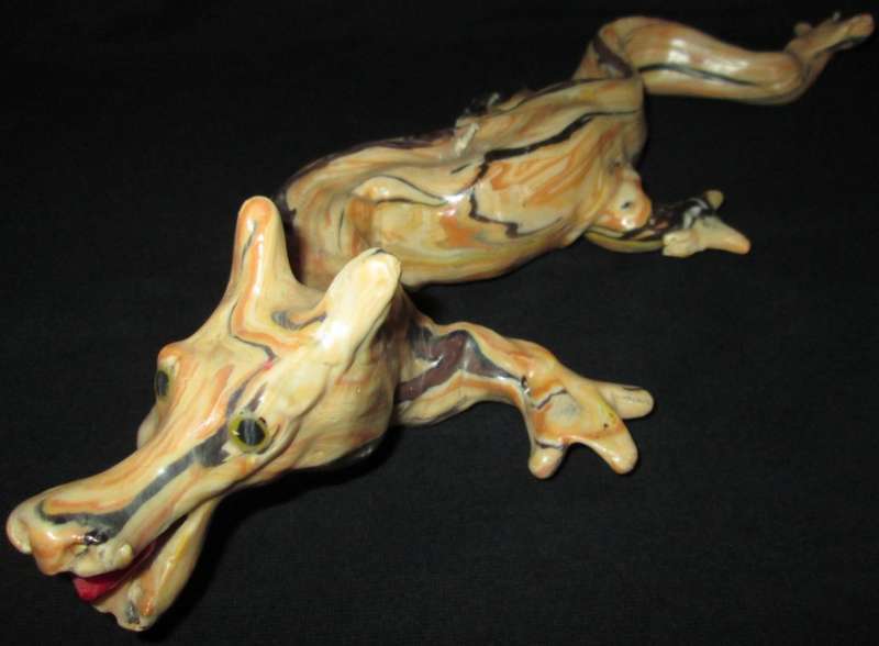 Collectable Hand-Made African Candles from Swaziland-Dragon Candle