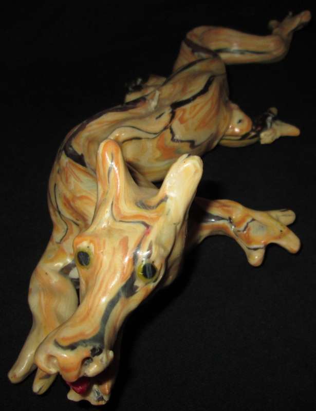 Collectable Hand-Made African Candles from Swaziland-Dragon Candle