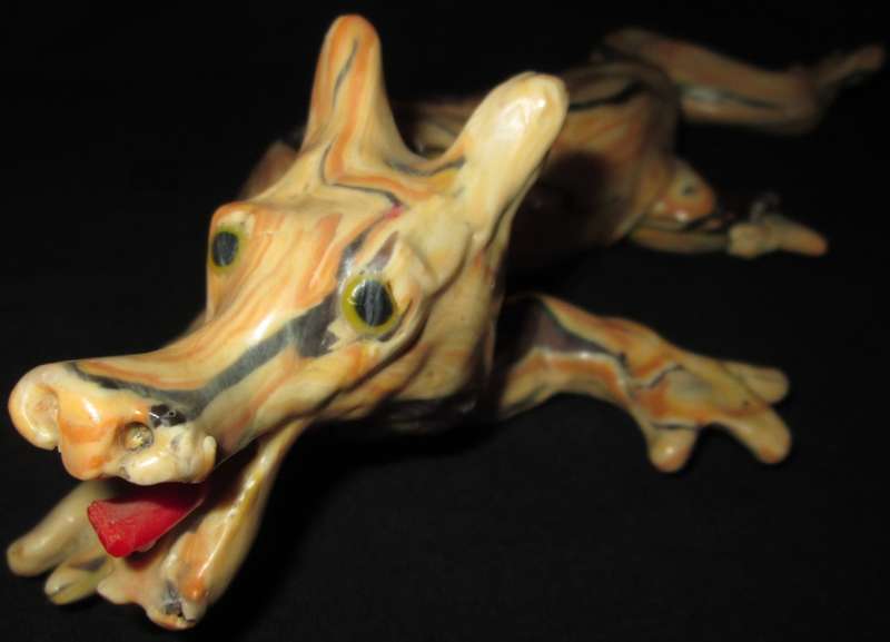 Collectable Hand-Made African Candles from Swaziland-Dragon Candle