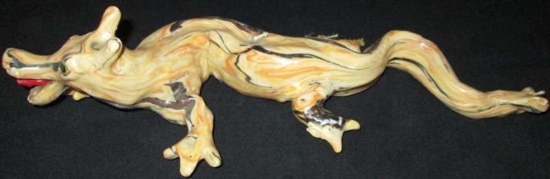 Collectable Hand-Made African Candles from Swaziland-Dragon Candle