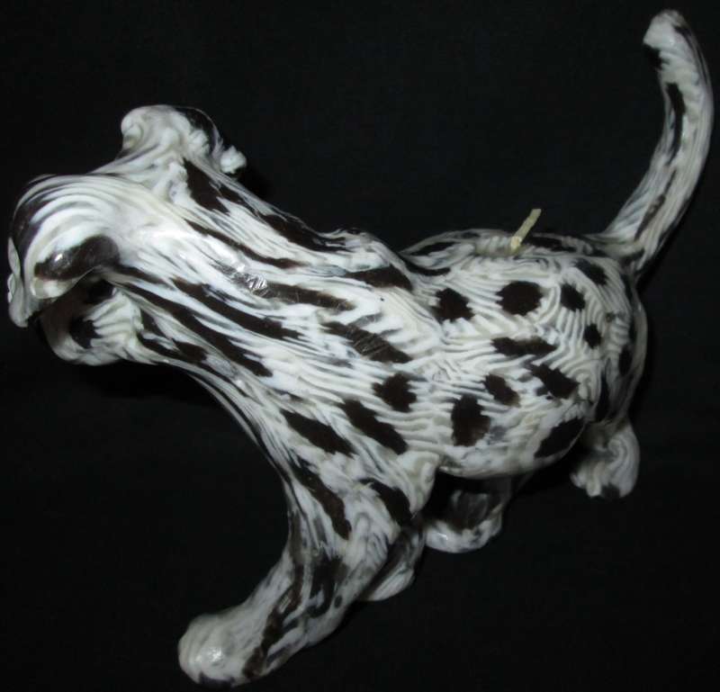 Collectable Hand-Made African Candles from Swaziland-Dog Candle (Unable to stand up straight)