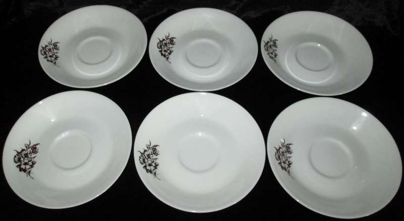 Kitchenware/Tableware-6 x SAKI Cups and Saucers