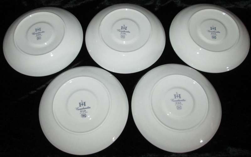 Kitchenware/Tableware-5 x Constantia RSA Cups and Saucers