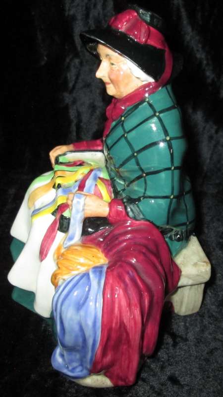 Collectable Home Decor-Royal Doulton Figurine-Silks and Ribbons H. N. 2017 COPR 1948