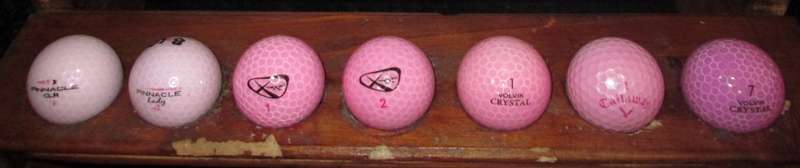 Sport-Golf Ball Collection-Memorabilia Homemade Stand with 35 Golf Balls from different competitions