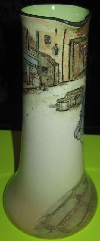 Home Decor-Royal Doulton-Dickens Ware England-The Fat Boy Tall Pitcher