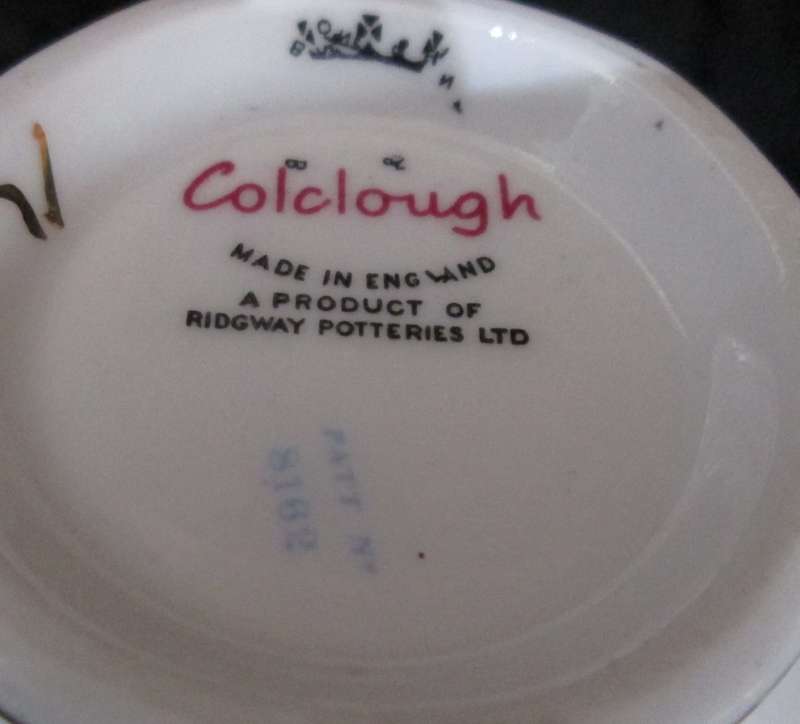 Home Decor-Tea & Coffee Ware-Colclough Bone China Cup & Saucer-Made in England Linden - 8162