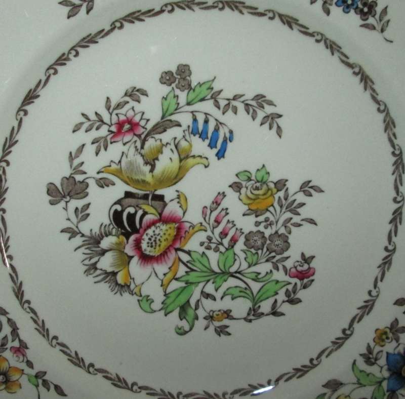 Wall Decor-Display Plate-Alfred Meakin England Royal Marigold `JEROME`-Hand Painted