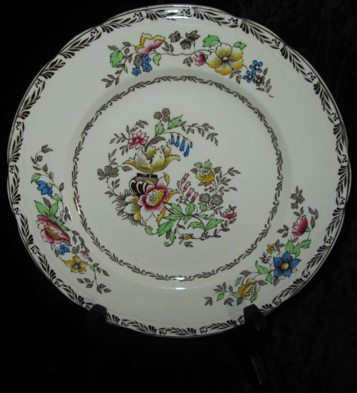Wall Decor-Display Plate-Alfred Meakin England Royal Marigold `JEROME`-Hand Painted