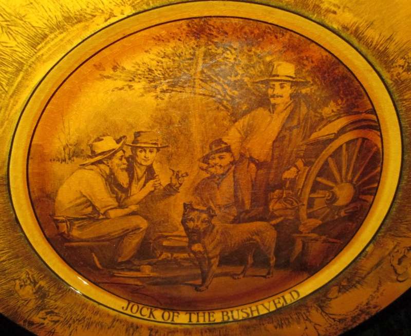 Wall Decor- Display Plate  - Royal Doulton Jock of The Bushveld D5459