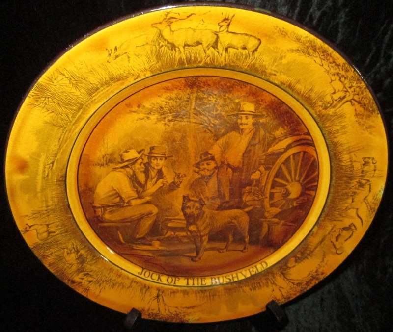 Wall Decor- Display Plate  - Royal Doulton Jock of The Bushveld D5459
